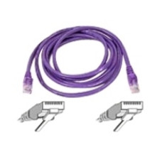 Belkin 900 Series Cat. 6 UTP Patch Cable 10ft Purple networking cable 3 m