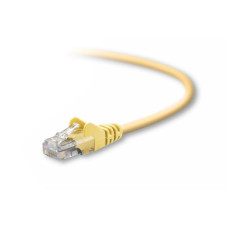 Belkin Cat5e, 20ft, 1 x RJ-45, 1 x RJ-45, Yellow networking cable 6 m