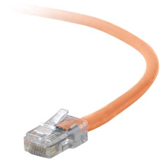 Belkin Cat5e, 3ft, 1 x RJ-45, 1 x RJ-45, Orange networking cable 0.9 m