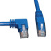 Tripp Lite N204-005-BL-LA Left-Angle Cat6 Gigabit Molded UTP Ethernet Cable (RJ45 Left-Angle M to RJ45 M), Blue, 5 ft. (1.52 m)