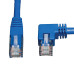 Tripp Lite N204-010-BL-RA Right-Angle Cat6 Gigabit Molded UTP Ethernet Cable (RJ45 Right-Angle M to RJ45 M), Blue, 10 ft. (3.05 m)