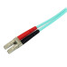 StarTech.com 1m (3ft) LC/UPC to SC/UPC OM3 Multimode Fiber Optic Cable, Full Duplex 50/125µm Zipcord Fiber, 100G Networks, LOMMF/VCSEL, <0.3dB Low Insertion Loss, LSZH Fiber Patch Cord