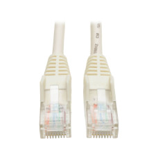 Tripp Lite N001-010-WH Cat5e 350 MHz Snagless Molded (UTP) Ethernet Cable (RJ45 M/M), PoE - White, 10 ft. (3.05 m)
