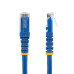 StarTech.com 25ft CAT6 Ethernet Cable - Blue CAT 6 Gigabit Ethernet Wire -650MHz 100W PoE RJ45 UTP Molded Network/Patch Cord w/Strain Relief/Fluke Tested/Wiring is UL Certified/TIA