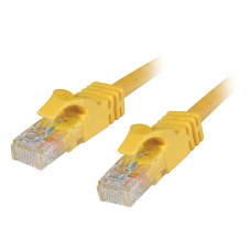 C2G Cat6, 2ft. networking cable Yellow 0.61 m U/UTP (UTP)