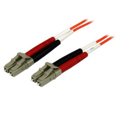 StarTech.com Fiber Optic Cable - Multimode Duplex 50/125 - OFNP Plenum - LC/LC - 3 m