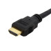 StarTech.com 3ft HDMI Female to Male Adapter, 4K High Speed Panel Mount HDMI Cable, 4K 30Hz UHD HDMI, 10.2 Gbps Bandwdith, 4K HDMI Female to HDMI Male, HDMI Panel Mount Connector Cable