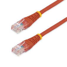 StarTech.com Cat5e Patch Cable with Molded RJ45 Connectors - 6 ft. - Red