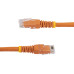 StarTech.com 15ft CAT6 Ethernet Cable - Orange CAT 6 Gigabit Ethernet Wire -650MHz 100W PoE RJ45 UTP Molded Network/Patch Cord w/Strain Relief/Fluke Tested/Wiring is UL Certified/TIA