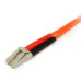 StarTech.com Fiber Optic Cable - Multimode Duplex 62.5/125 - LSZH - LC/SC - 2 m