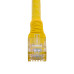 StarTech.com 35ft CAT6 Ethernet Cable - Yellow CAT 6 Gigabit Ethernet Wire -650MHz 100W PoE RJ45 UTP Molded Network/Patch Cord w/Strain Relief/Fluke Tested/Wiring is UL Certified/TIA