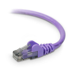 Belkin CAT6 Snagless 6 ft networking cable Purple 1.83 m