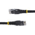 StarTech.com 15ft CAT6 Ethernet Cable - Black CAT 6 Gigabit Ethernet Wire -650MHz 100W PoE RJ45 UTP Molded Network/Patch Cord w/Strain Relief/Fluke Tested/Wiring is UL Certified/TIA