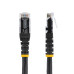 StarTech.com 15ft CAT6 Ethernet Cable - Black CAT 6 Gigabit Ethernet Wire -650MHz 100W PoE RJ45 UTP Molded Network/Patch Cord w/Strain Relief/Fluke Tested/Wiring is UL Certified/TIA