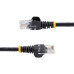 StarTech.com Cat5e patch cable with snagless RJ45 connectors – 15 ft, black