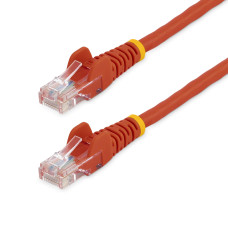 StarTech.com Cat5e patch cable with snagless RJ45 connectors – 30 ft, red