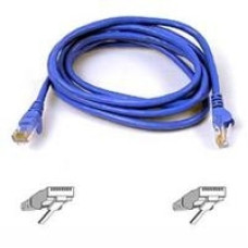 Belkin Cat 5E Patch Cable - 7ft - 1 x RJ-45, 1 x RJ-45 networking cable Blue 2.1 m