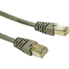 C2G Cat5e STP, 1 x RJ-45, 1 x RJ-45, 25ft, Gray networking cable Grey 7.62 m